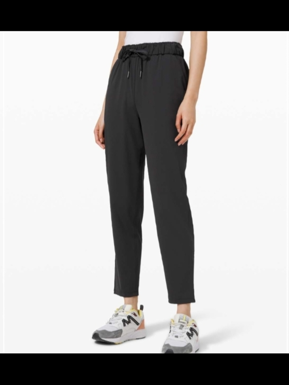 Lululemon Keep Moving Pants in black